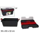 TOOL BOX MET plastic bakje 24