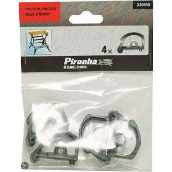 Piranha 4 voetklemmen voor workmate X40450