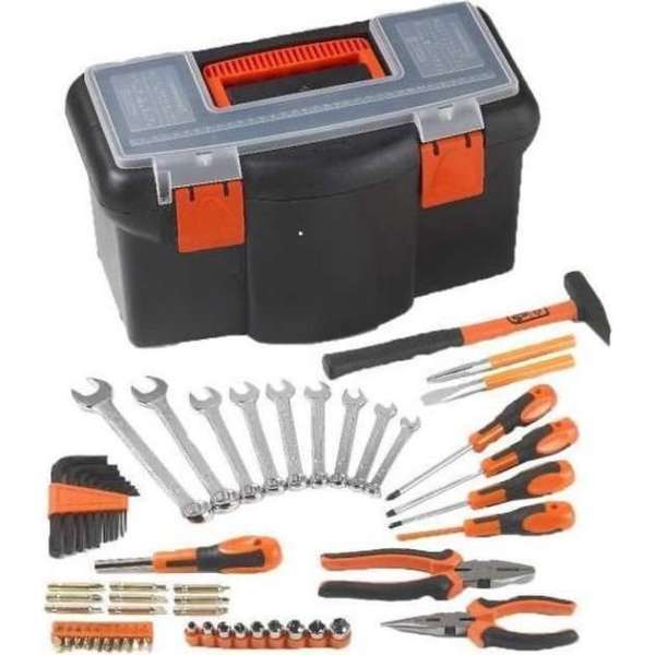 TOOD Toolbox 16 42 cm met 57 accessoires