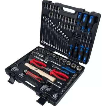 KS Tools CHROMEplus gereedschapsset met doppen en bits 97-dlg 918.0797