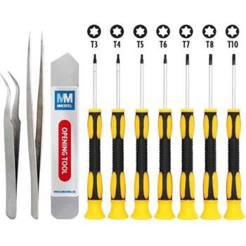 MMobiel 11-delige Torx Schroevendraaierset met Precisie Tools