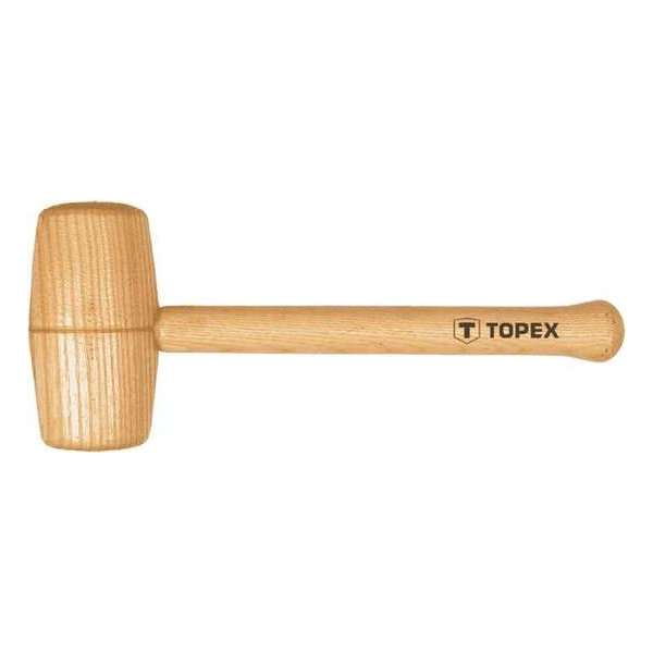 Topex Houten Hamer Rond 290x70mm