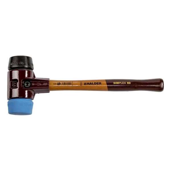 Halder SIMPLEX softface mallet 60 TPEsoftcomp. rubber