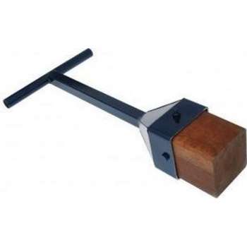 DeWit Tegelstamper - Vierkant - Houten Blok - Lengte: 840 mm