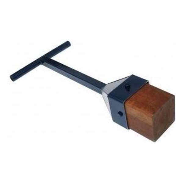 DeWit Tegelstamper - Vierkant - Houten Blok - Lengte: 840 mm