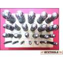 Set van 36 bolponsen met houder | Doming punches set 36 pcs - proTOOLS item 2267