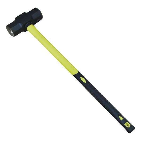 JBM Tools | Rubber houten hammer met fiberglas greep 8kg