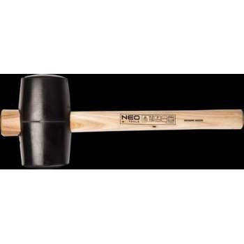 Neo Tools Rubberhamer 1200gr, Usa Hickory, Natuurrubber