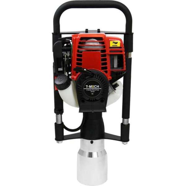 T-Mech 4-Stroke Petrol Post Driver 120mm