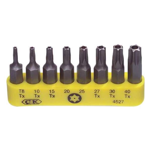 C.K. Safetytorx bitset (8 delig)