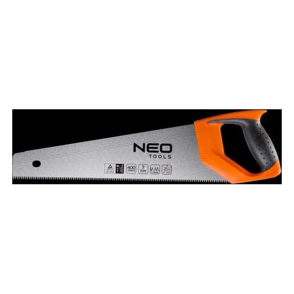 Neo Tools Handzaag 400mm, 7 Tpi, Fast Cut