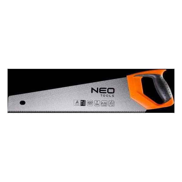 Neo Tools Handzaag 450mm 7 TPI Fast Cut CE En TUV M+T