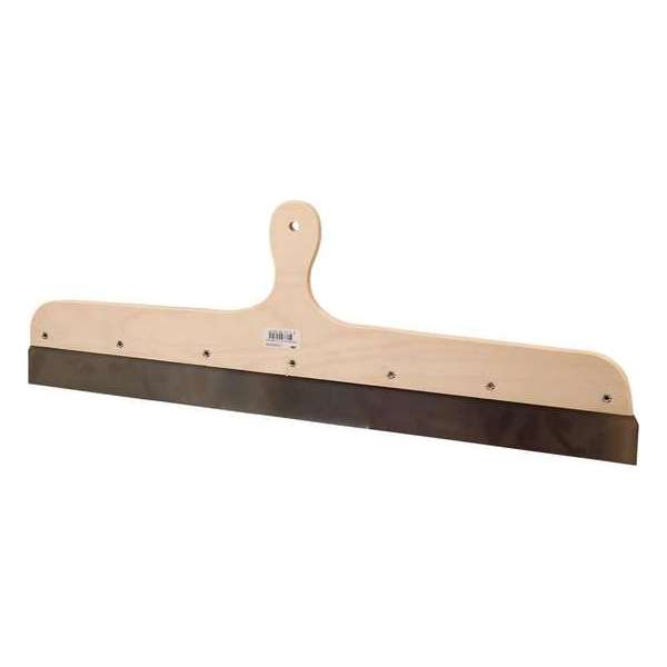 Spackmes RVS - lengte 50 cm - met houten handgreep