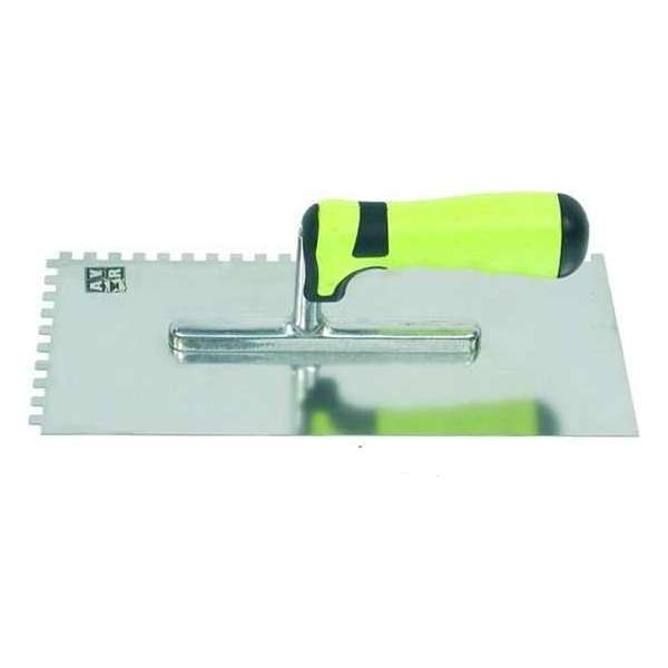 AVR Tools - Pleistertruweel - RVS - Getand - 28 cm - 2 componenten handgreep