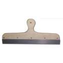 Spackmes RVS - lengte 40 cm - met houten handgreep