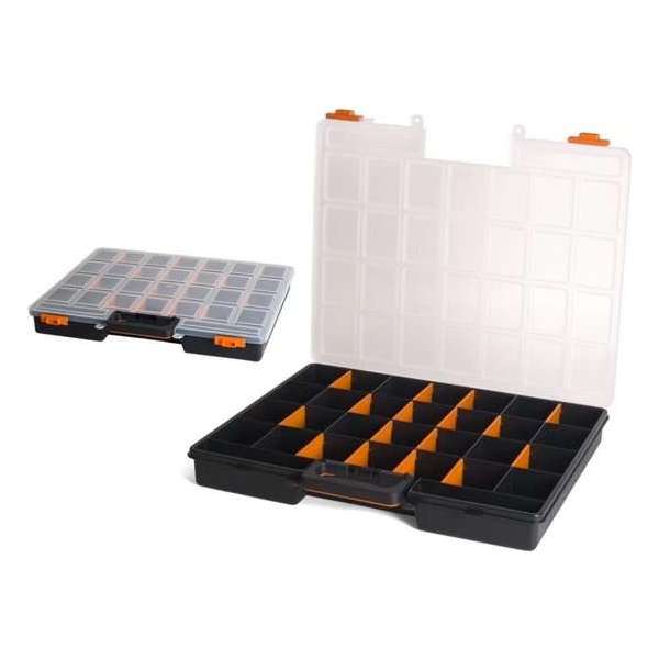 Gerimport Gereedschapskoffer Organizer 48 X 41 X 6 Cm Zwart