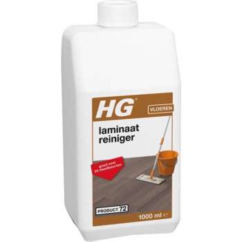 HG laminaat reiniger (HG product 72) - 1L - frisruikende dweilreiniger - geschikt voor alle laminaatsoorten