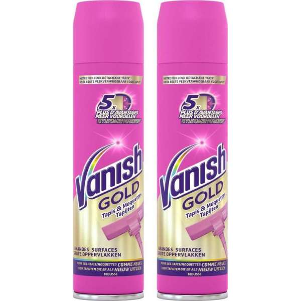 Vanish - Tapijtreiniger Mousse - 2 x 650 ML