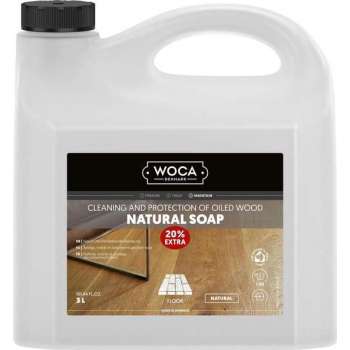 Woca Natuurzeep Naturel 2.5 L + 20 % ( 3 L)