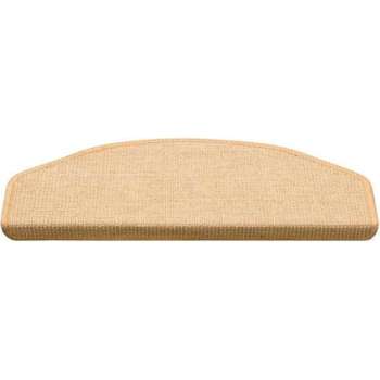 Trapmat Sisal - Naturel - 17 x 56 cm - 15 Stuks