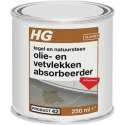 HG olie- & vetvlekken absorbeerder (HG product 42) - 250ml - voor tegels & natuursteen