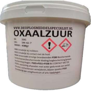 Oxaalzuur - Ontweringswater 4500gram