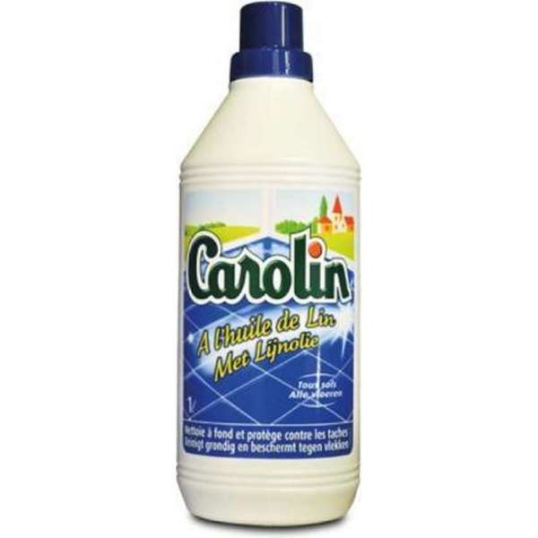 Carolin vloerreiniger met lijnolie 2x1l