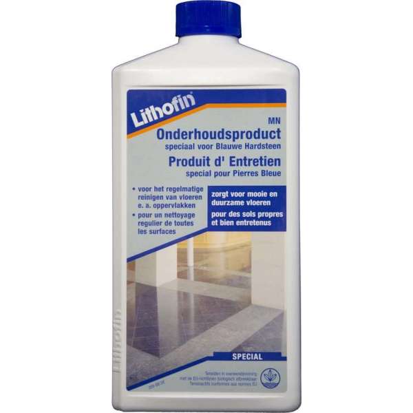 MN Onderhoudsproduct Hardsteen - Blauwe Hardsteen onderhoudsproduct - Lithofin - 1 L