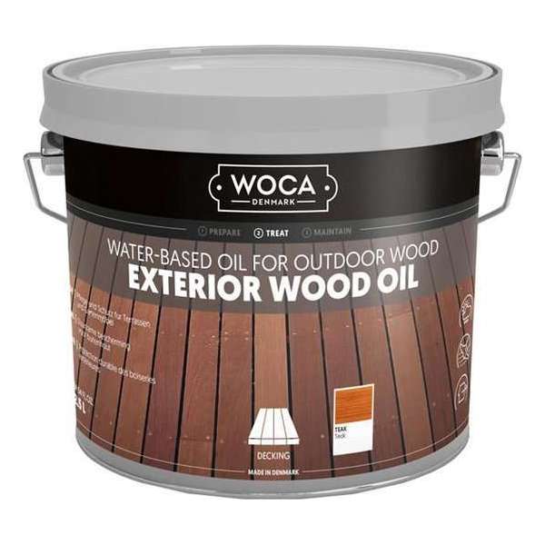 WOCA Exterior Wood Oil - Teak - 2,5L Teak