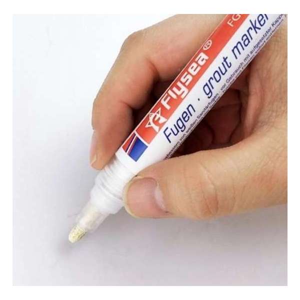 EPIN | Voegenmarker Wit | Voegenstift | Voegenverf | Tegels | Badkamer | WIT