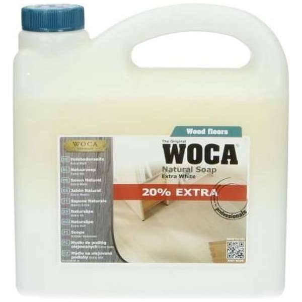 WOCA Natuurzeep Extra Wit - 2,5 liter