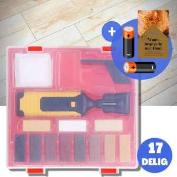 Complete Laminaat en Hout Reparatieset - met 11 Mengbare Kleuren