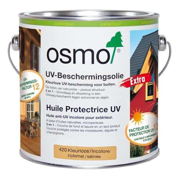 Osmo UV-Beschermingsolie 420 Kleurloos - 0,75 liter