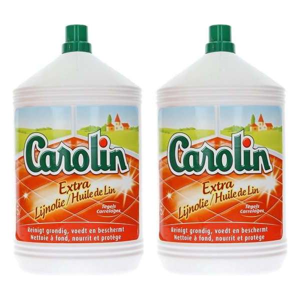 Carolin Tegelreiniger Extra Lijnolie - 2 x 5L