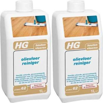 HG Olievloer Reiniger - 1000 ml - 2 Stuks !