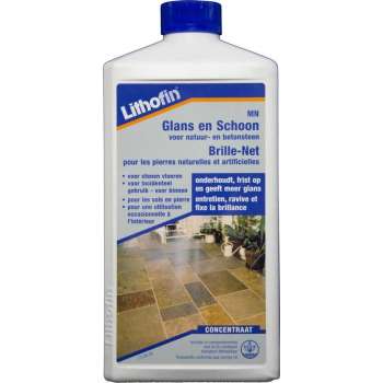 MN Glans en Schoon - Natuursteen glansmilk concentraat - Lithofin - 1 L