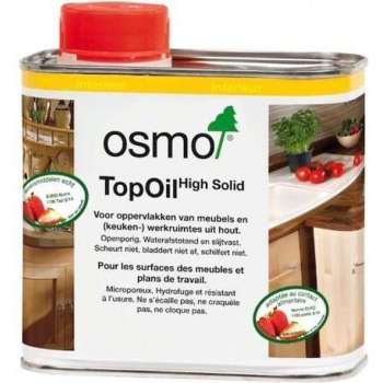 Osmo TopOil 3028 Transparant Zijdemat - 0.5 liter