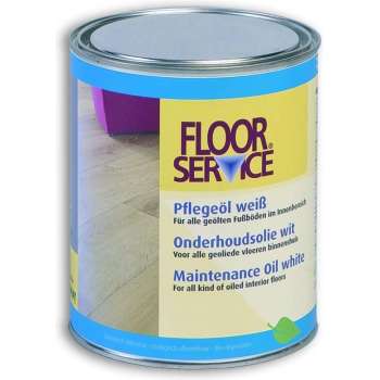 Floorservice Onderhoudsolie wit (White wash)