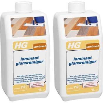 HG Laminaat Glansreiniger - 1000 ml - 2 Stuks