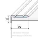 A31 Aluminium hoekprofiel zelfklevend 100 cm X 25 x 10 mm