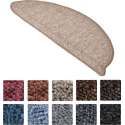 Beautissu Trapmatten ProStair - 15 stuks - 56x20cm - trapmat zelfklevend afgerond - sand