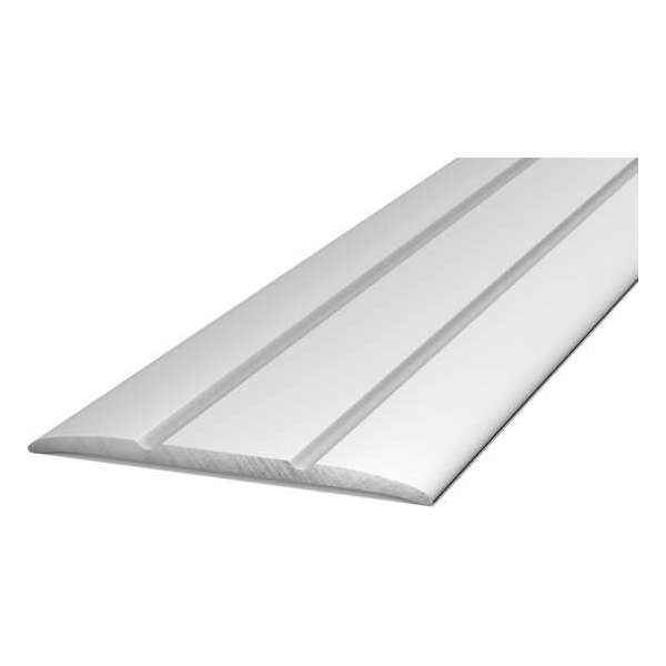 Aluminium dorpelprofiel zelfklevend - plat - 38mm x 2,70m