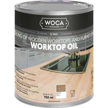 WOCA Werkbladolie Naturel - 750 ml