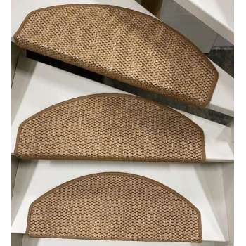 Trapmatten Como- 65x28 cm- Sisal- 15 stuks