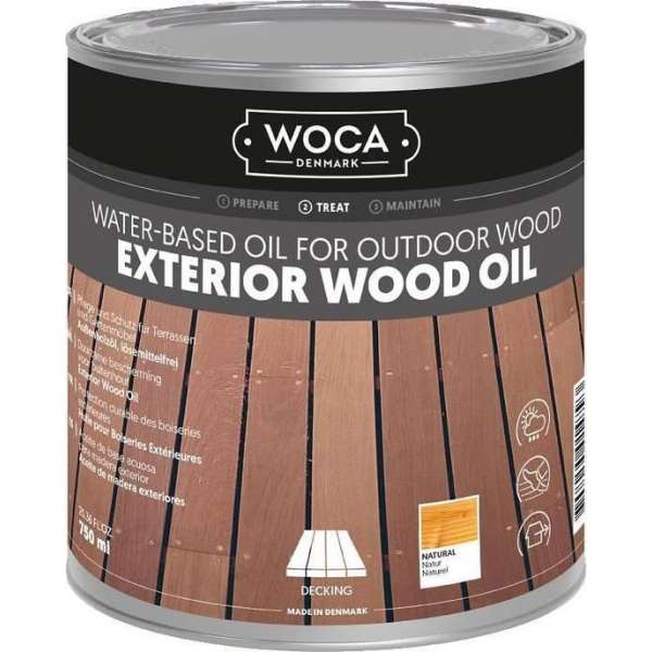 WOCA Exterior Oil NATUREL - 750 ml