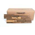 1 Doos Teak plakhout | Rustiek | 18x49.5x2