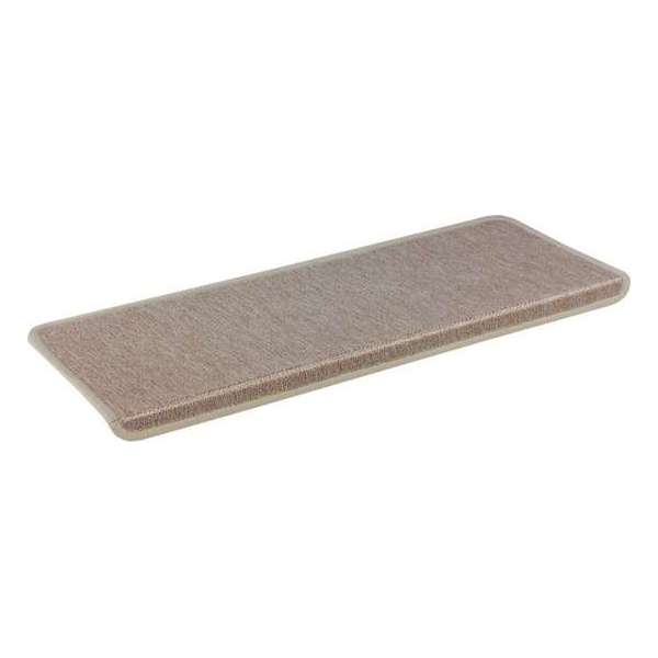 Trapmat Cortona Rechthoek Beige 15 stuks 24x65 cm