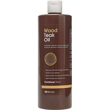 Teak Olie - Teak Hout Versterken & Beschermen - UV Bescherming - Teak Tuin Meubilair - 500 ml