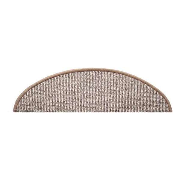 Trapmat Durban Beige 15 Stuks 16x56 cm haak 4 cm