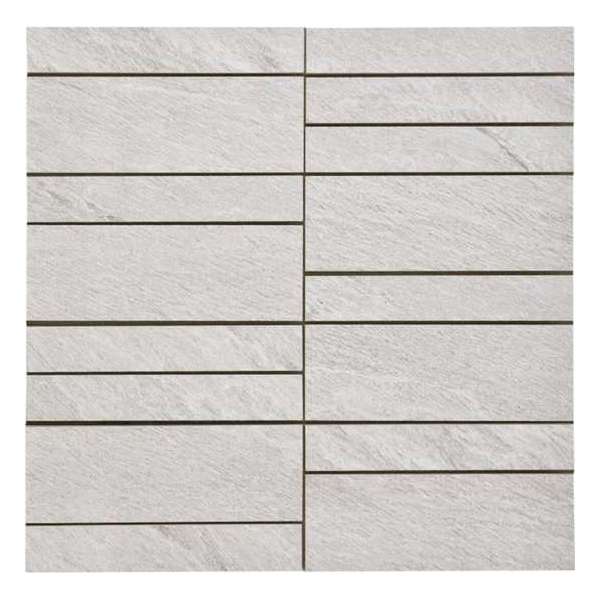 Keramische tegel Mosaic Louza Parallels Grey 30x30 - Woodson and Stone - grijs